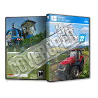 Farming Simulator 22 Pc Game Cover Tasarımı